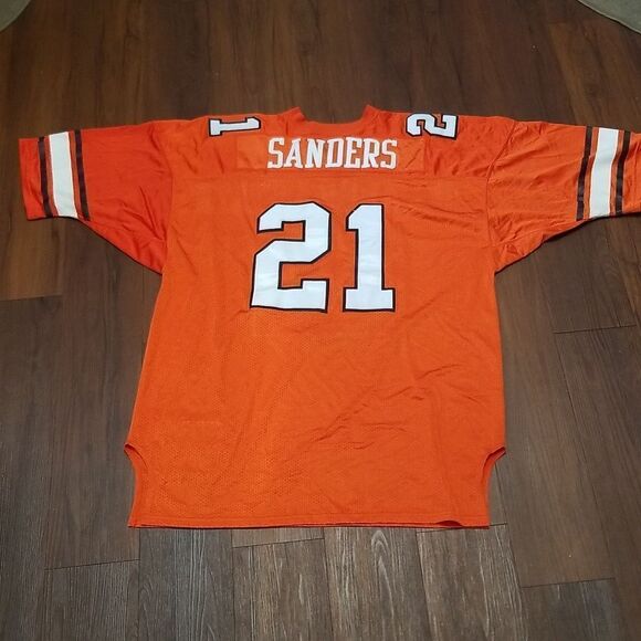 Barry Sanders Oklahoma State Jersey Russell Athletics Collegiate Legends Size 56 - Picture 1 of 7